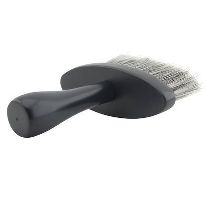 BrushnBlade Barber Neck Duster with Black Plastic Handle