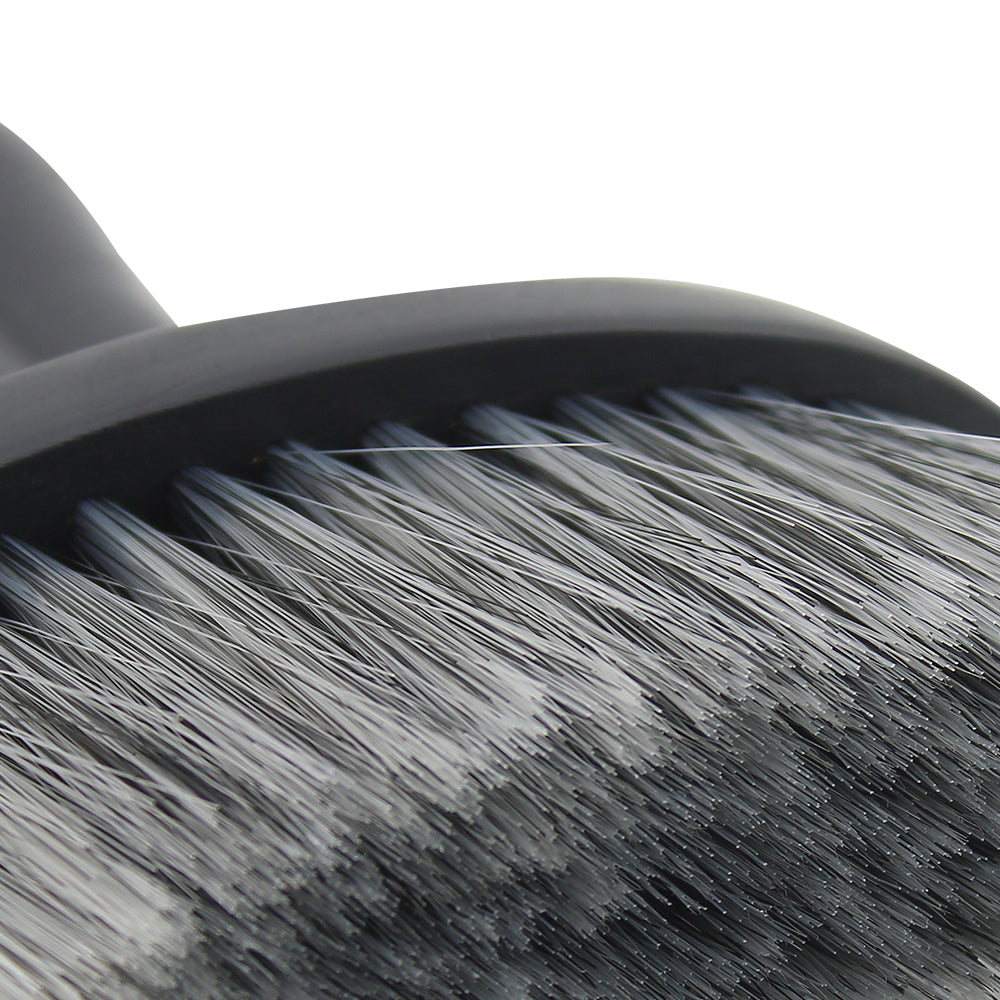 BrushnBlade Barber Neck Duster with Black Plastic Handle