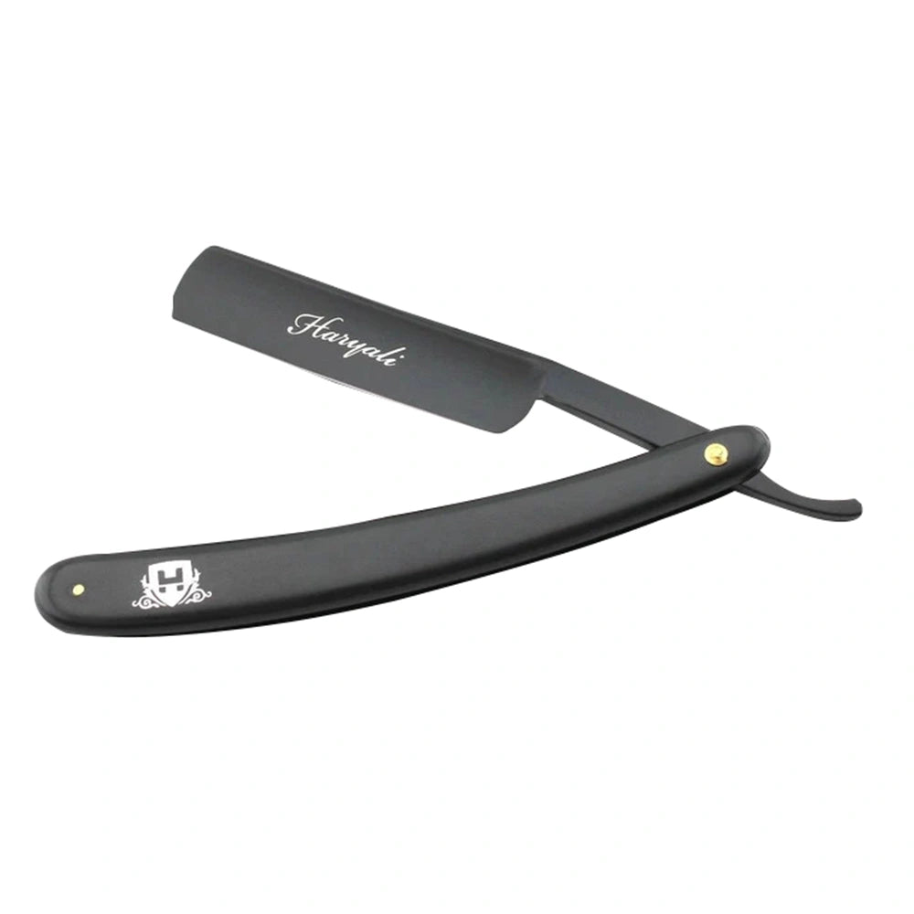 Plastic Professional Straight Razor with Black Handle