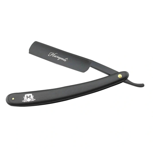 Plastic Professional Straight Razor with Black Handle