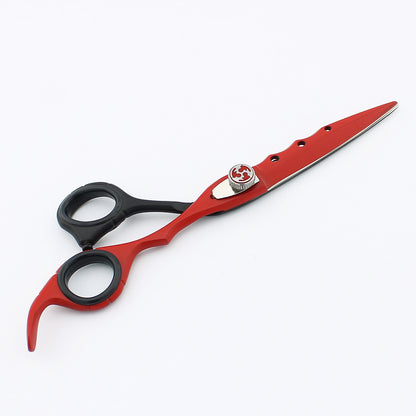 Precision hair cutting scissors with sleek modern design