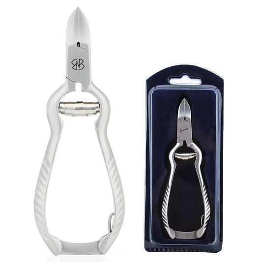 Professional Curved Toenail Clipper with Stainless Steel Precision
