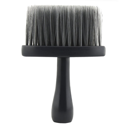 BrushnBlade Barber Neck Duster with Black Plastic Handle