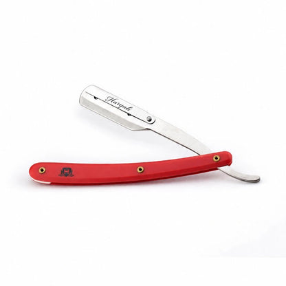 Replaceable Blade Cut Throat Razor in Plastic Handle
