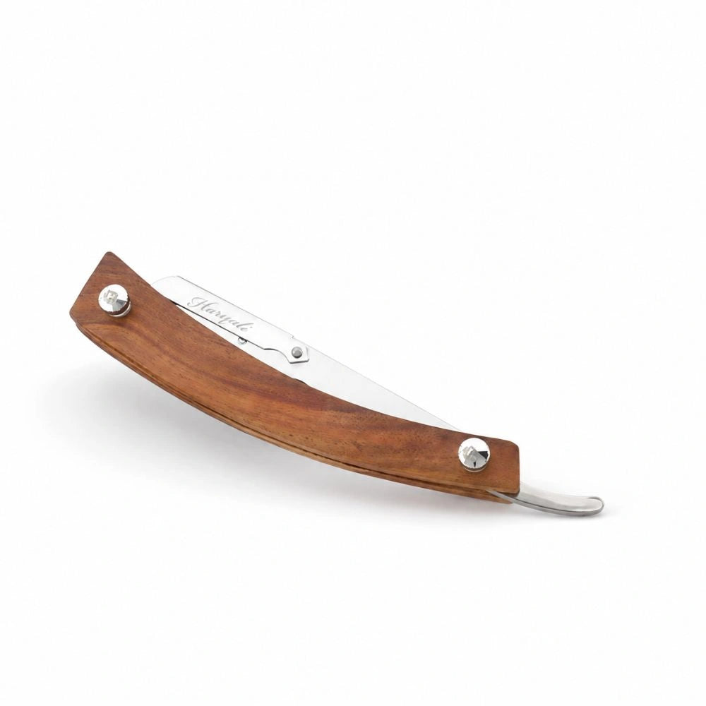 Screw Wood Replaceable Cut Throat Razor Blades