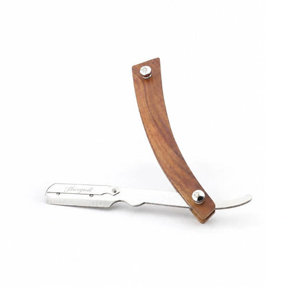 Screw Wood Replaceable Cut Throat Razor Blades