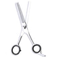 Silver 6.5” Hairdressing Scissors Set with Adjustable Screws