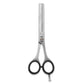 Silver 6” Hair Thinning Scissor with Fixed Screws
