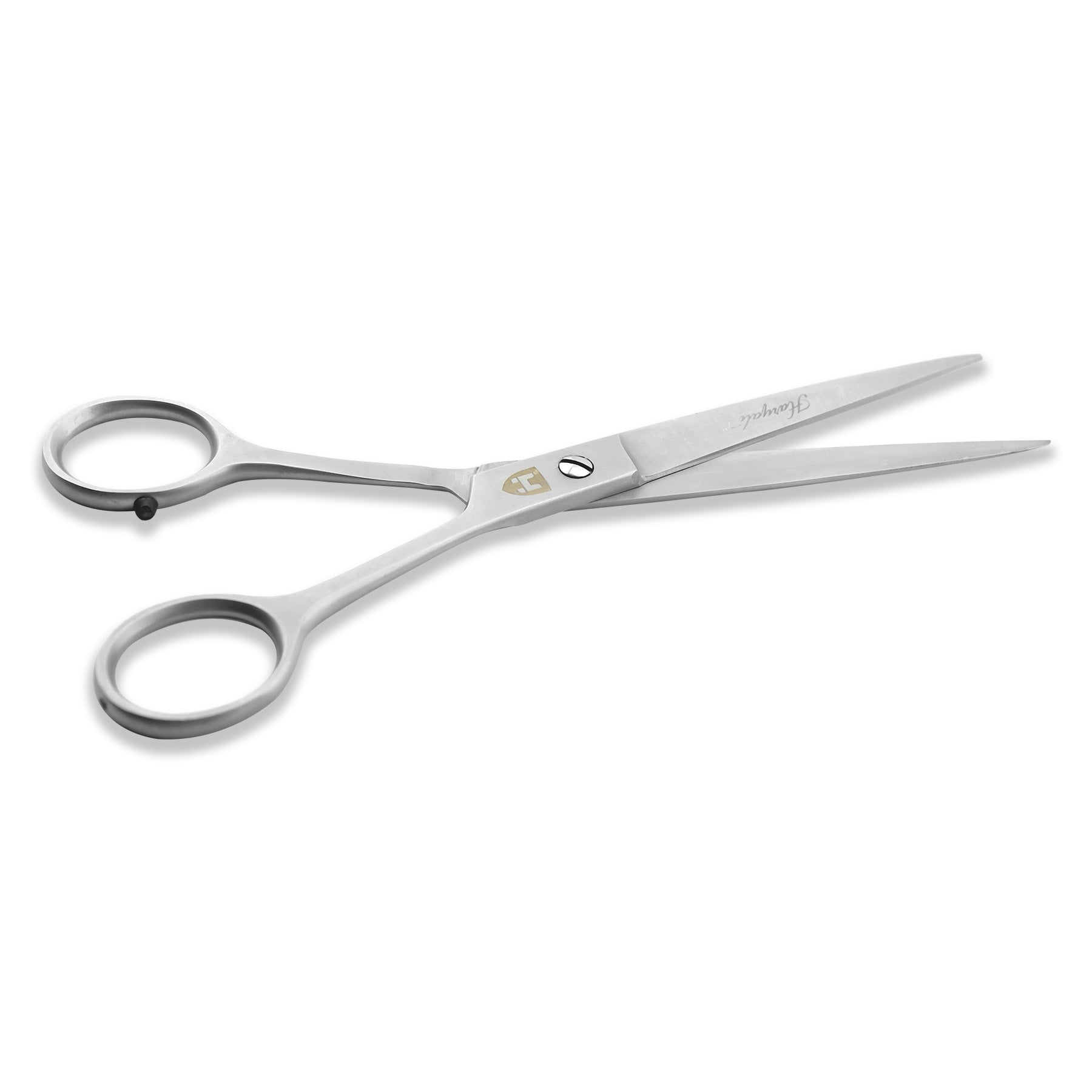 Silver 7 Inch Scissors with Fixed Screws for Smooth Cutting