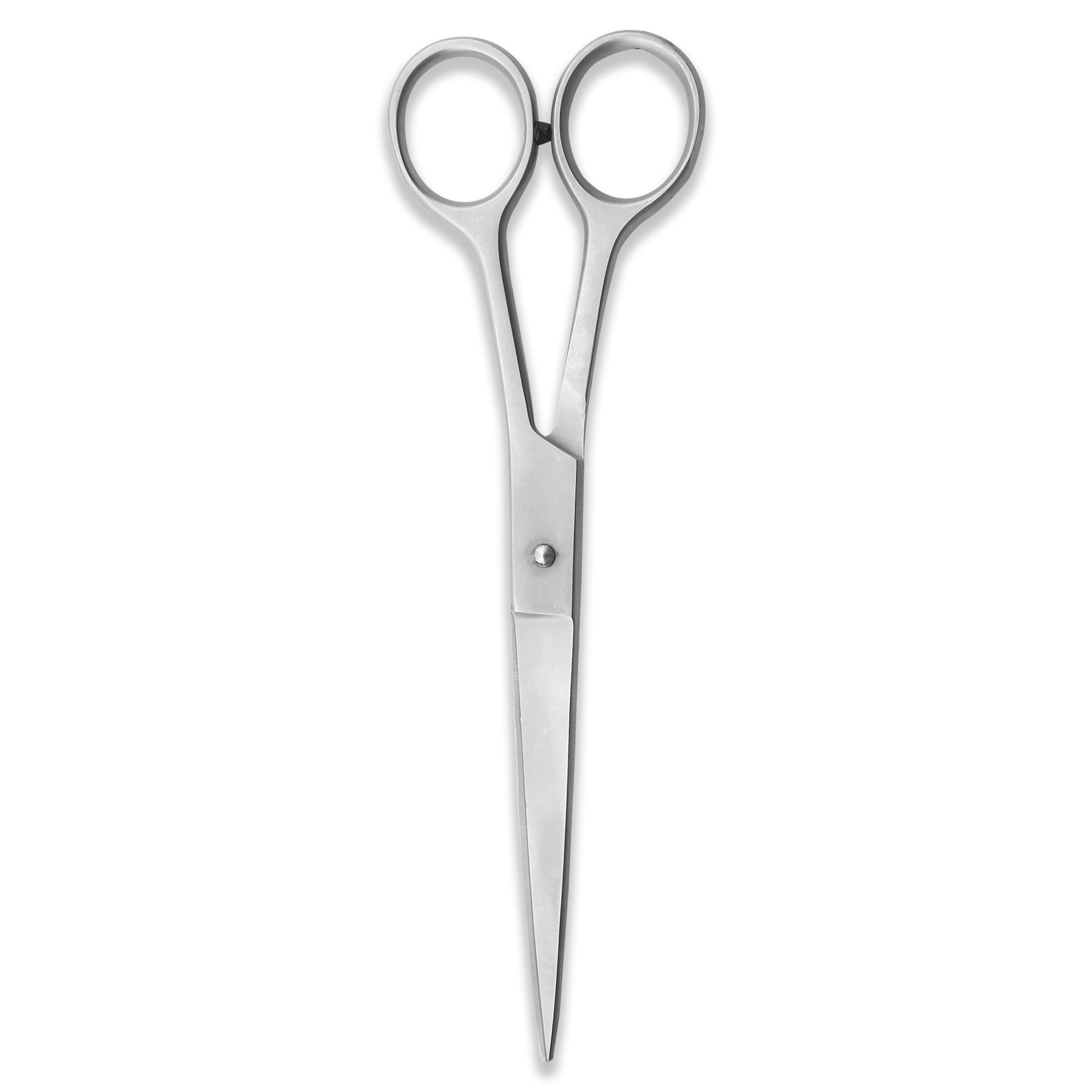 Silver 7 Inch Scissors with Fixed Screws for Smooth Cutting bnb