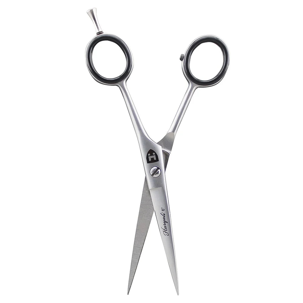 Silver Hair Cutting Scissor 6 Inch for Barber Hair Trimming