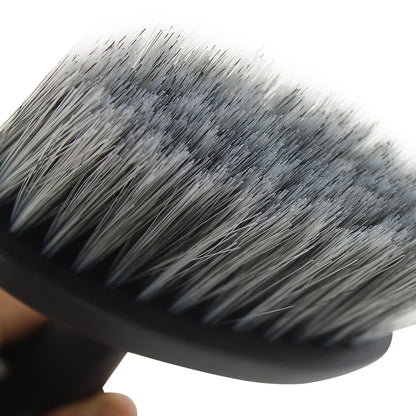BrushnBlade Barber Neck Duster with Black Plastic Handle