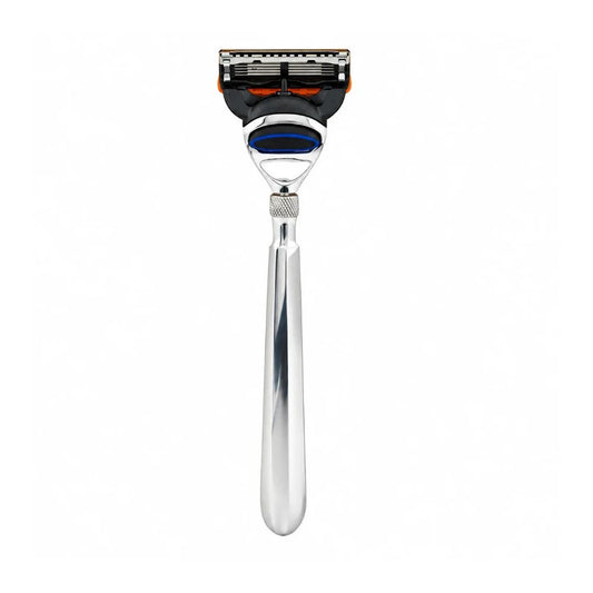 Stainless Steel 5 Blade Razor Long Handle