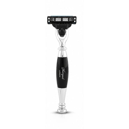 Tandoori Black 3 Edge Shaving Razor with Half Nex Grip