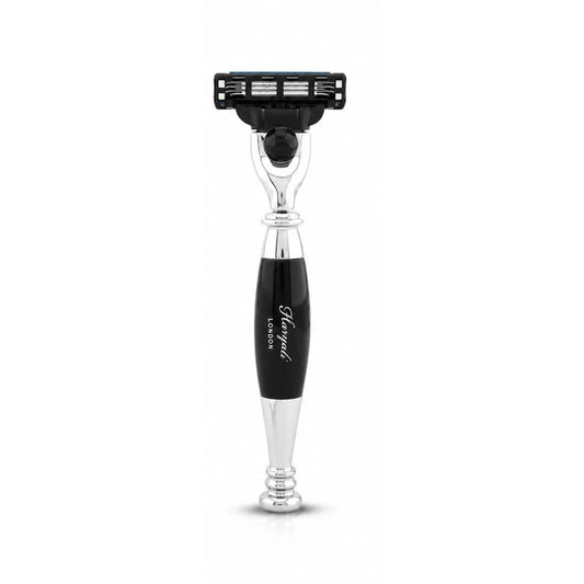 Tandoori Black 3 Edge Shaving Razor with Half Nex Grip