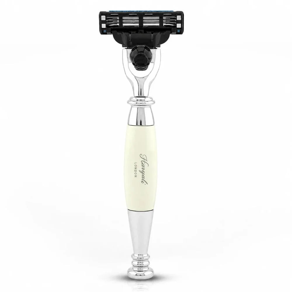Tandoori Ivory Half Nex Grip 3 Edge Razor