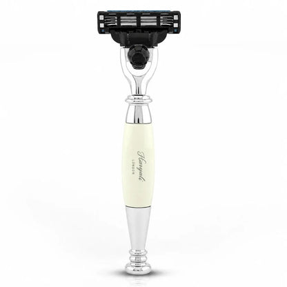 Tandoori Ivory Half Nex Grip 3 Edge Razor