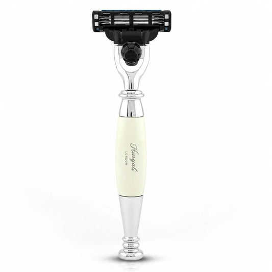 Tandoori Ivory Half Nex Grip 3 Edge Razor
