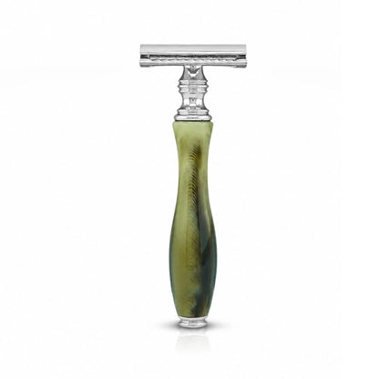 Tortoise Horn Double Edge Safety Razor
