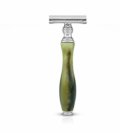 Tortoise Horn Double Edge Safety Razor