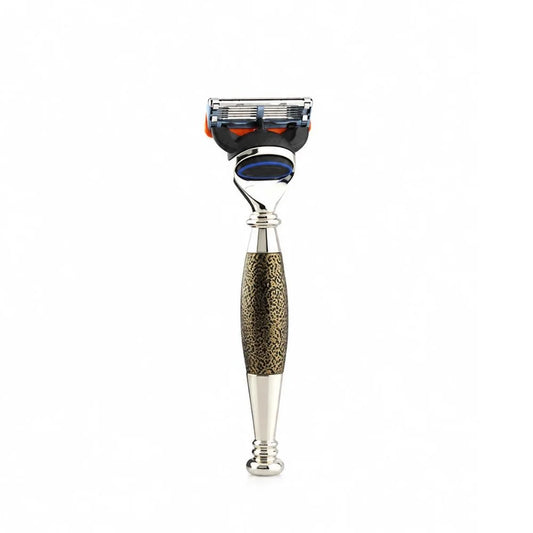 Tandoori Half Antique Gold 5 Edge Razor