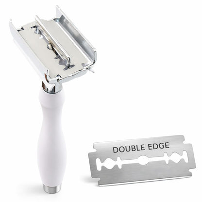 Butterfly Safety Razor in White, Black, Blue, Red, Brown & Green