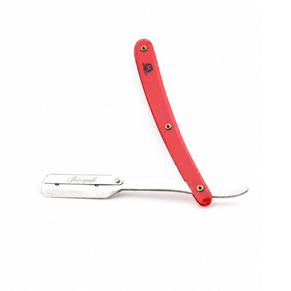 Replaceable Blade Cut Throat Razor in Plastic Handle