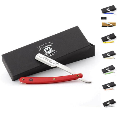 Replaceable Blade Cut Throat Razor in Plastic Handle