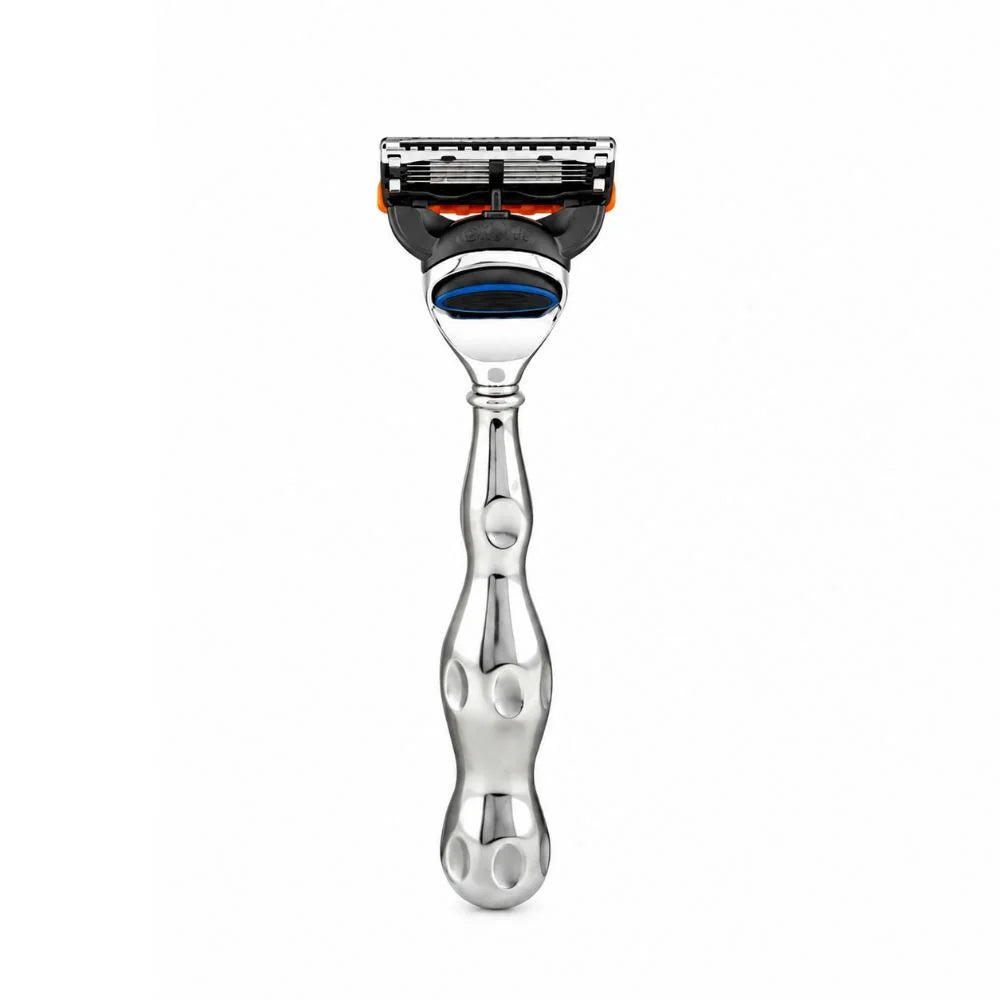 Vase Shape Stainless Steel 5 Blade Metal Razor
