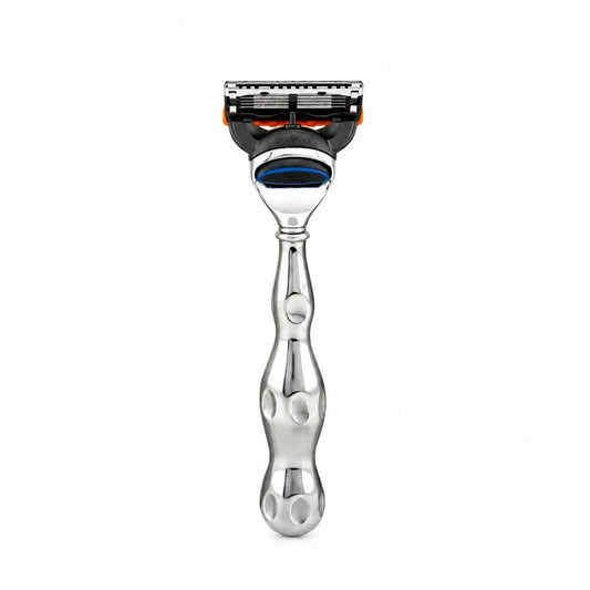 Vase Shape Stainless Steel 5 Blade Metal Razor