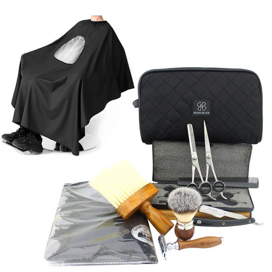 Personal Barber Kit with Silver 6.5-inch Scissors