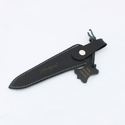 5.5” Stainless Steel Chrome Grooming Scissors with Adjustable Screws