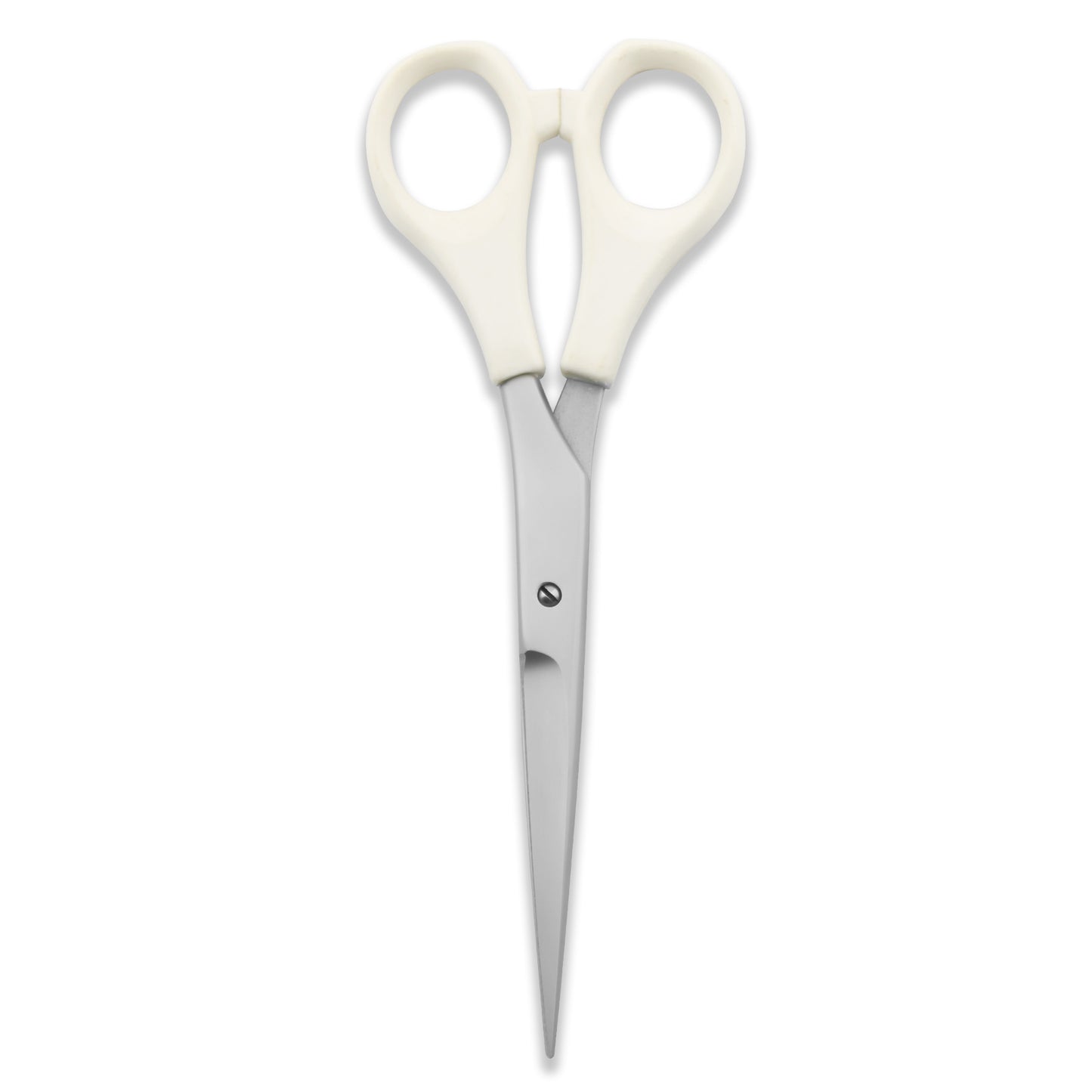 White 6” Hair Dressing Scissor with Fixed Screws bnb