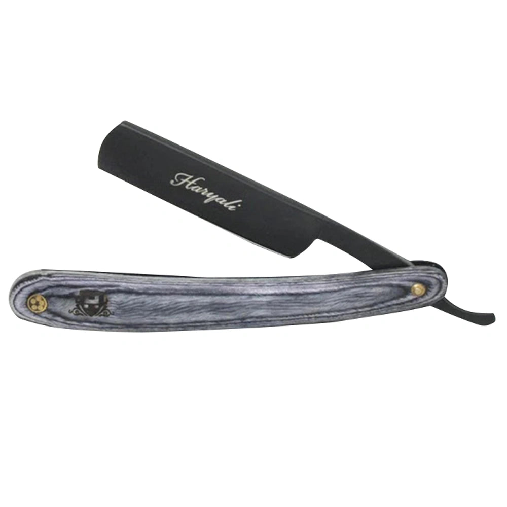Black Wood Professional Straight Razor