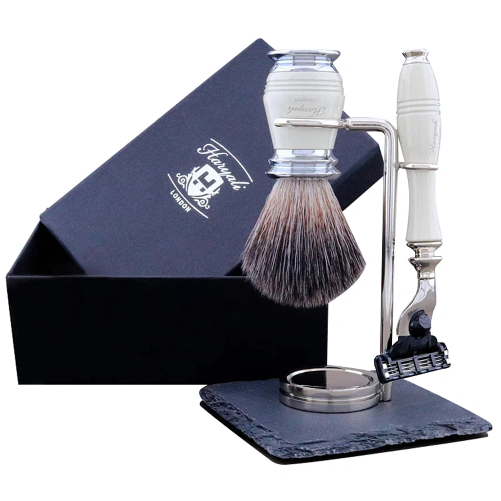Apex Deluxe Men's Shave Kit With Black Badger