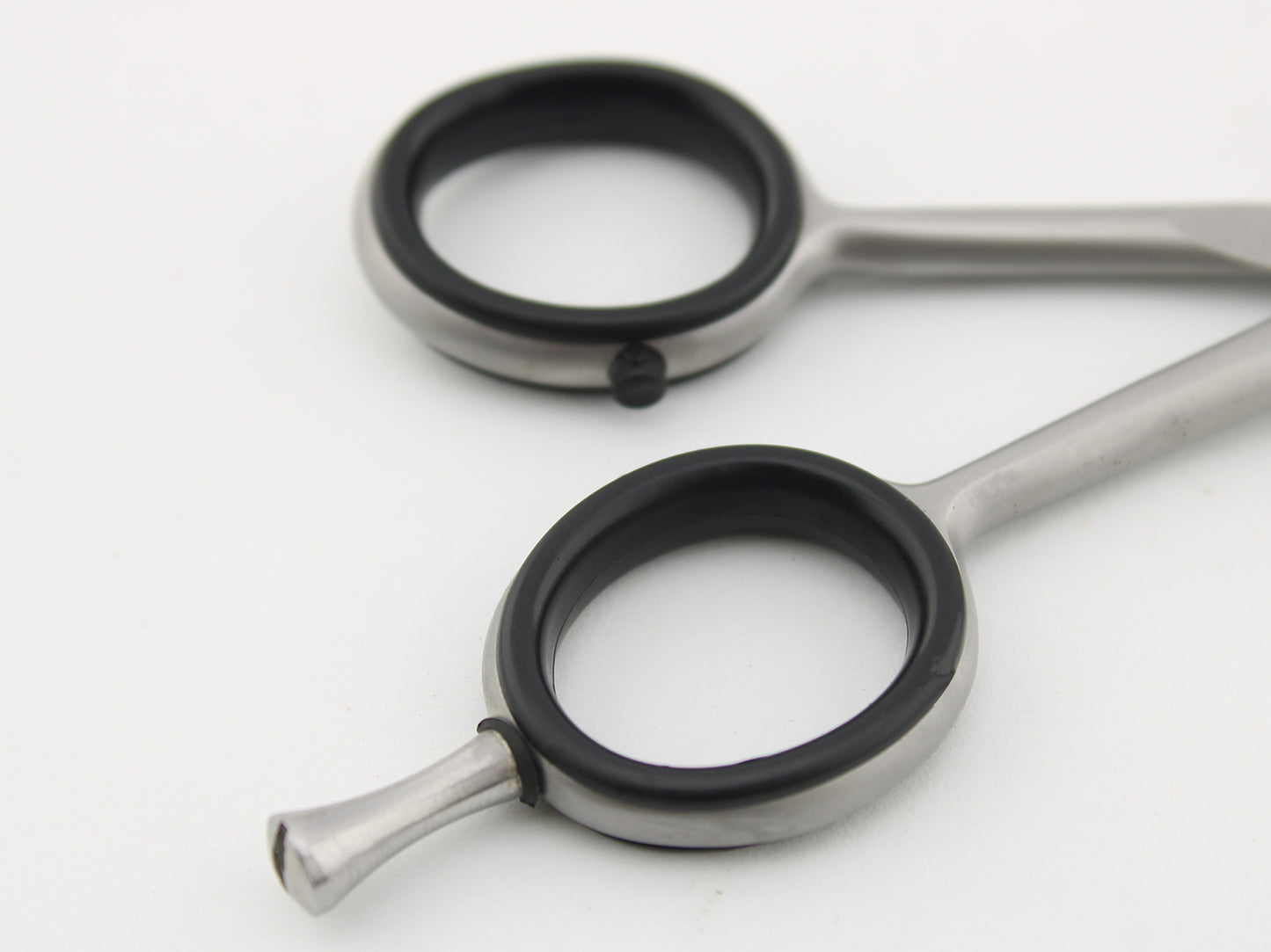 Silver 5.5” Hairdressing Scissors with Fixed Screws