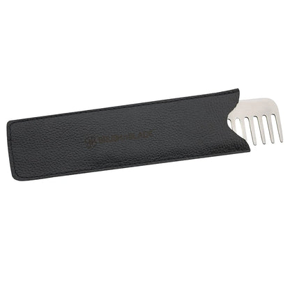 Premium Stainless Steel Wide Tooth Detangling Comb