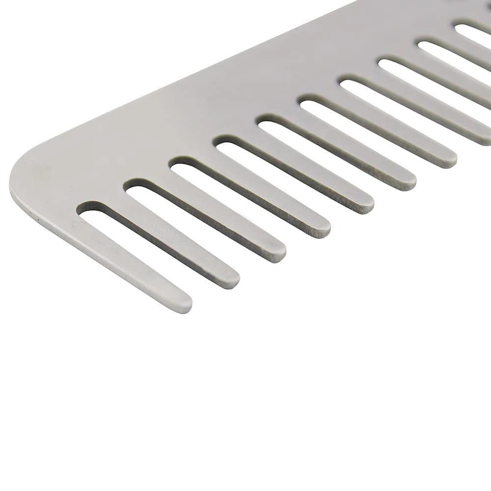 Premium Stainless Steel Wide Tooth Detangling Comb