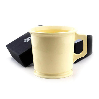 Classic Plastic Shaving Mug with Handle