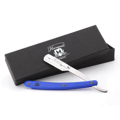 Replaceable Blade Cut Throat Razor in Plastic Handle