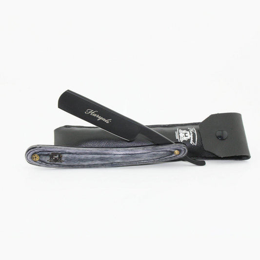 Black Wood Professional Straight Razor