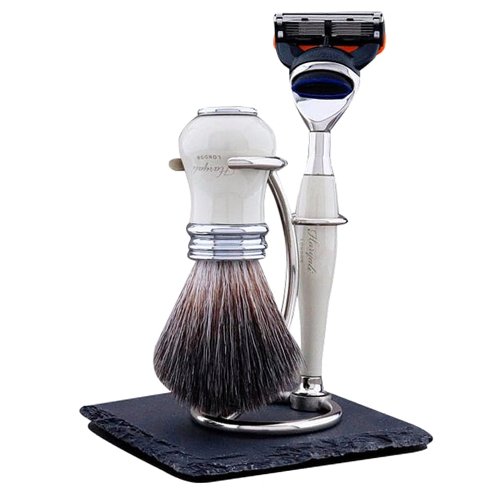 Lille Range Black Synthetic Hair Shaving Kit