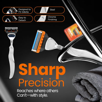 Wavy Stainless Steel Blade 5 Razor