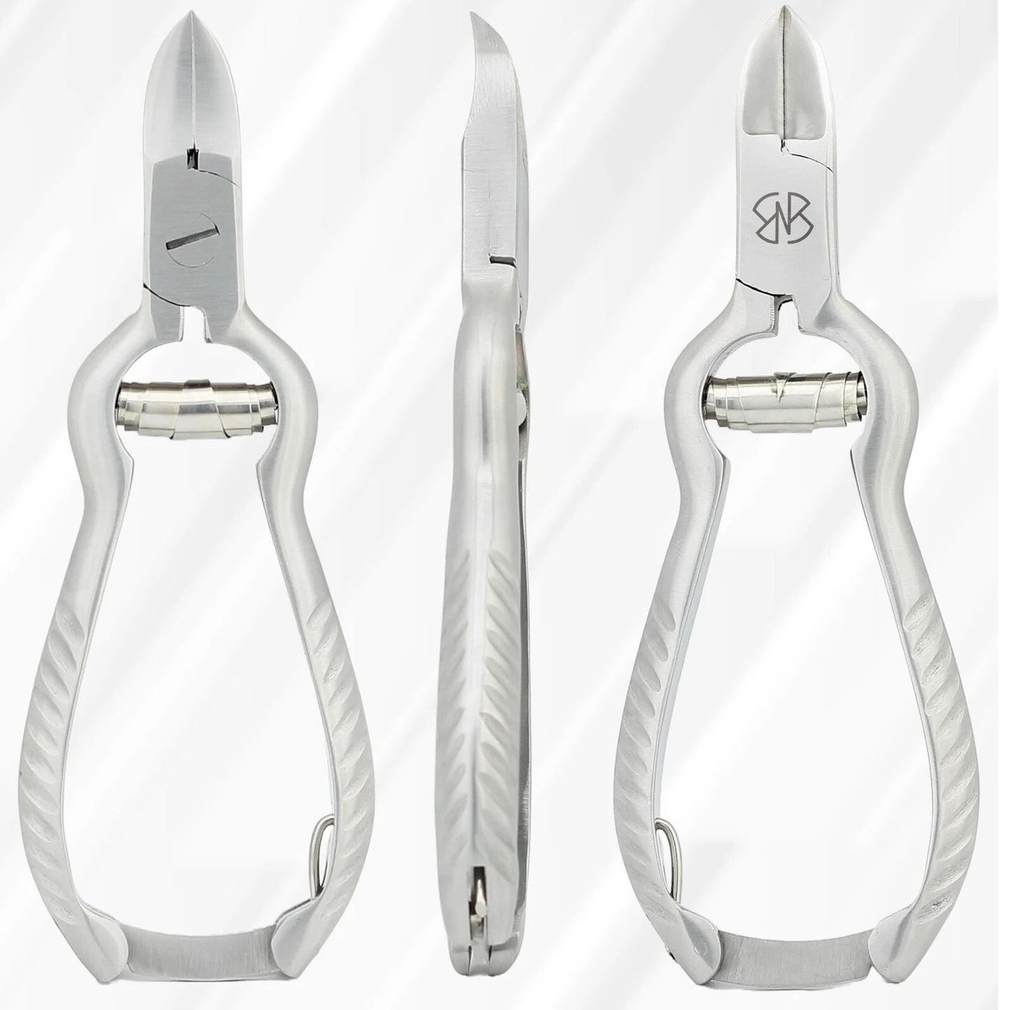 Professional Curved Toenail Clipper with Stainless Steel Precision